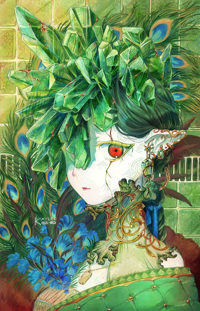 Emerald Peacock